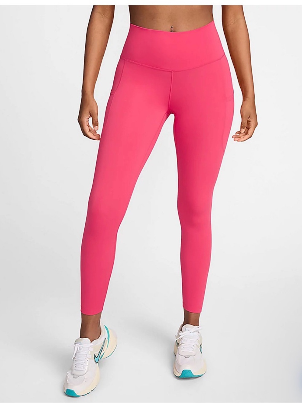 Nike Hot Pink High-Waist Performance Leggings